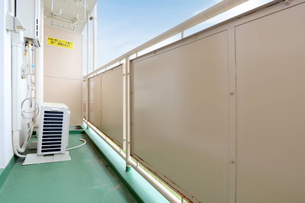 Balkon di Village House Hirata di Iwakuni-shi