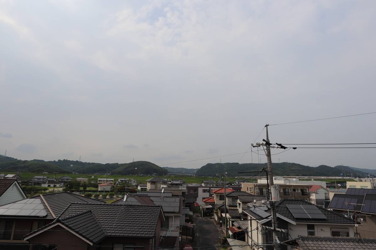 Tầm nhìn từ Village House Tsuchigahara ở Tamano-shi