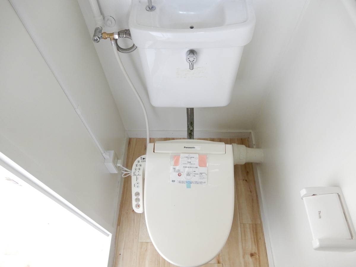 笠岡市ビレッジハウス富岡のトイレ