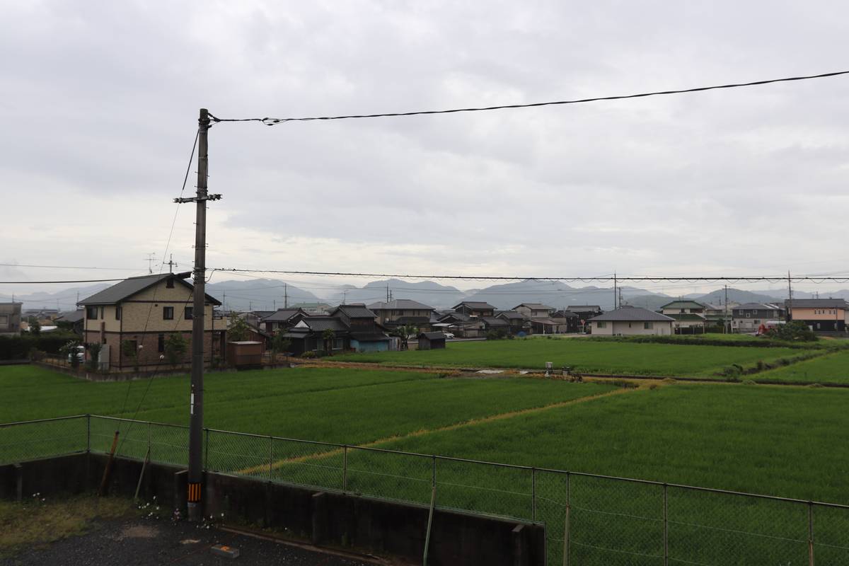 Tầm nhìn từ Village House Chaya ở Kurashiki-shi