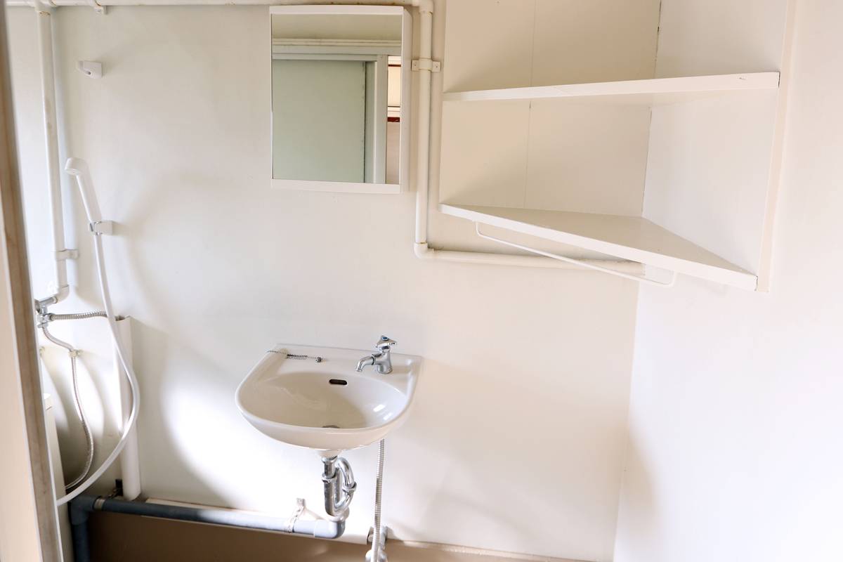 倉敷市ビレッジハウス茶屋の洗面所