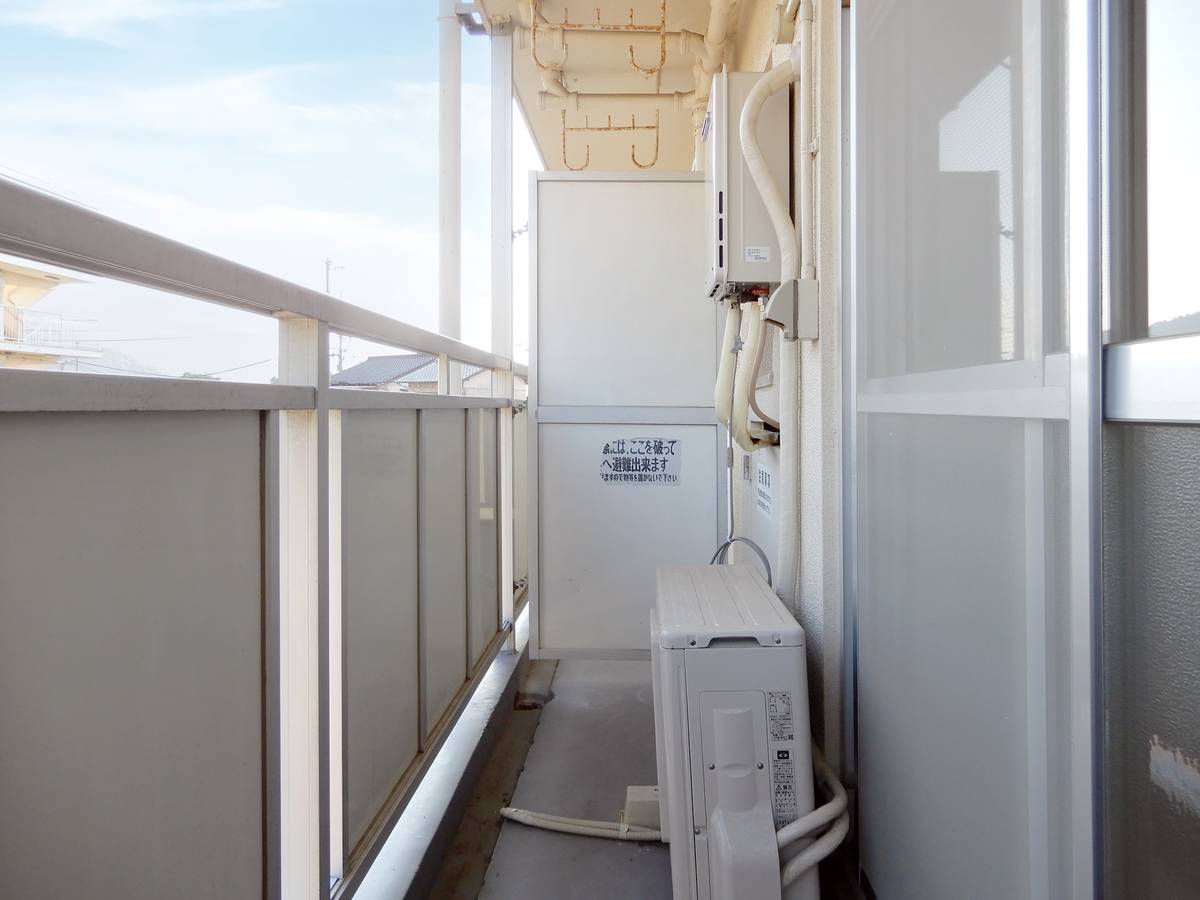 Ban công của Village House Makabe ở Soja-shi