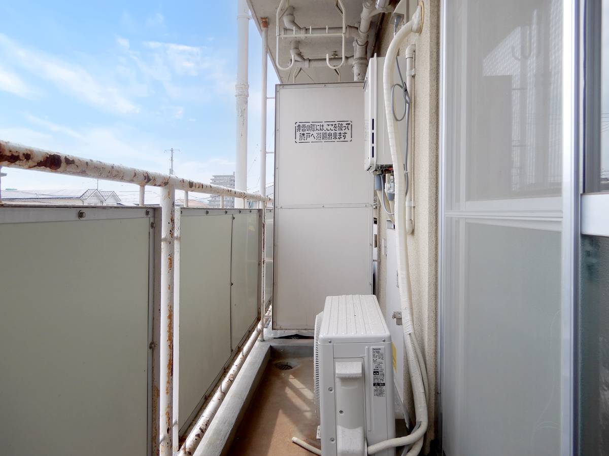 Ban công của Village House Makabe ở Soja-shi