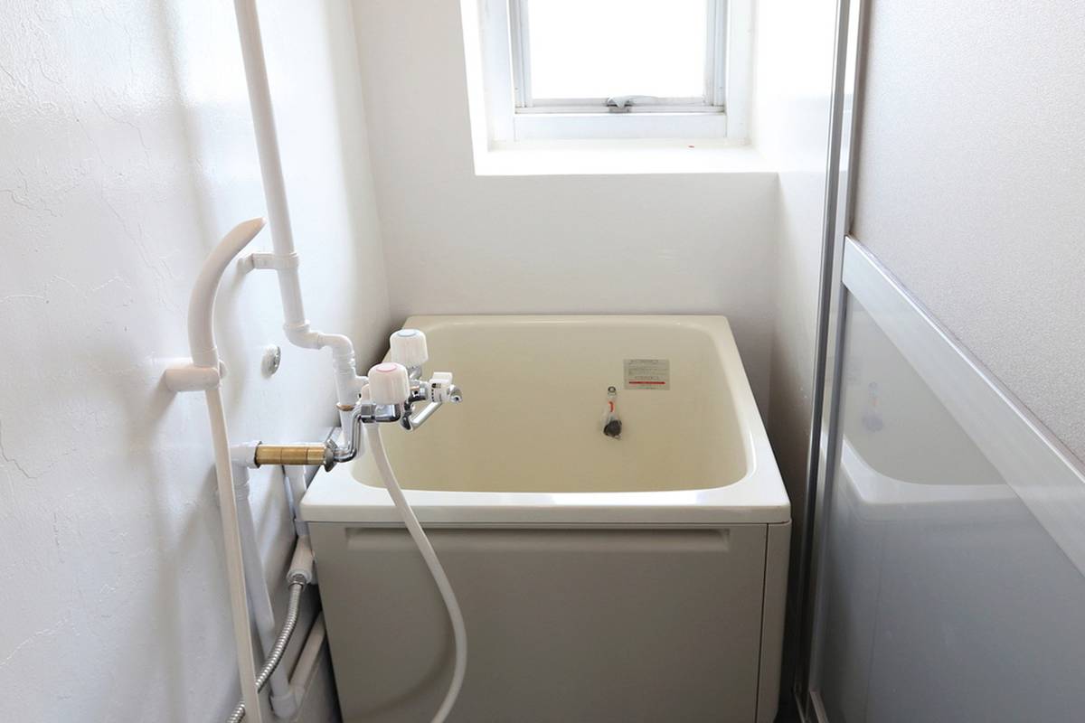 Kurashiki-shi ရှိ Village House Nishiachi ၏ ရေချိုးခန်း