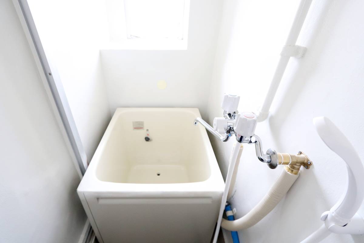 Kamar Mandi di Village House Nishiachi di Kurashiki-shi