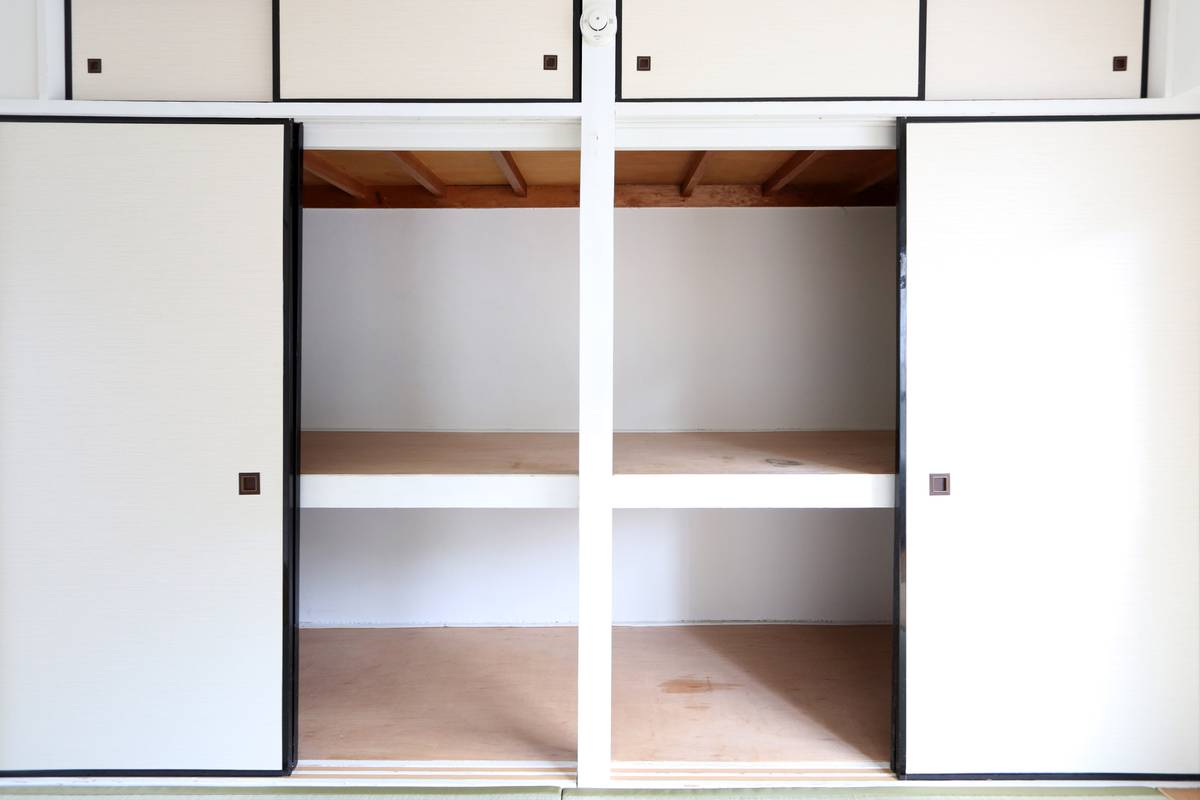 Storage Space in Village House Nakano in Aki-ku