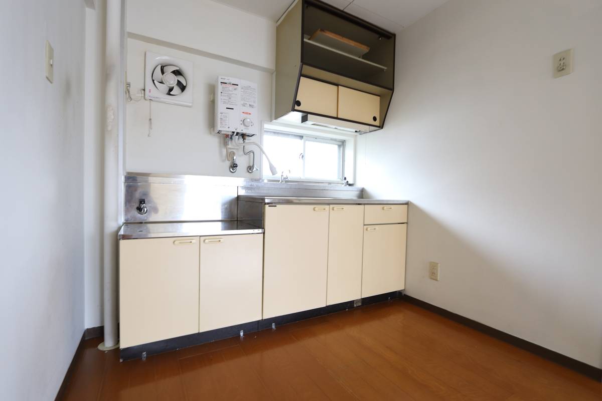 Fukuyama-shi मा Village House Ekiya मा किचन