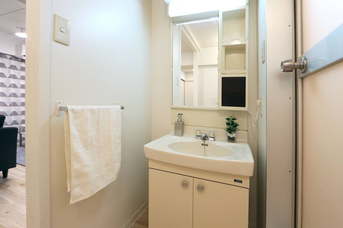 Fukuyama-shi मा Village House Ekiya मा पाउडर रूम