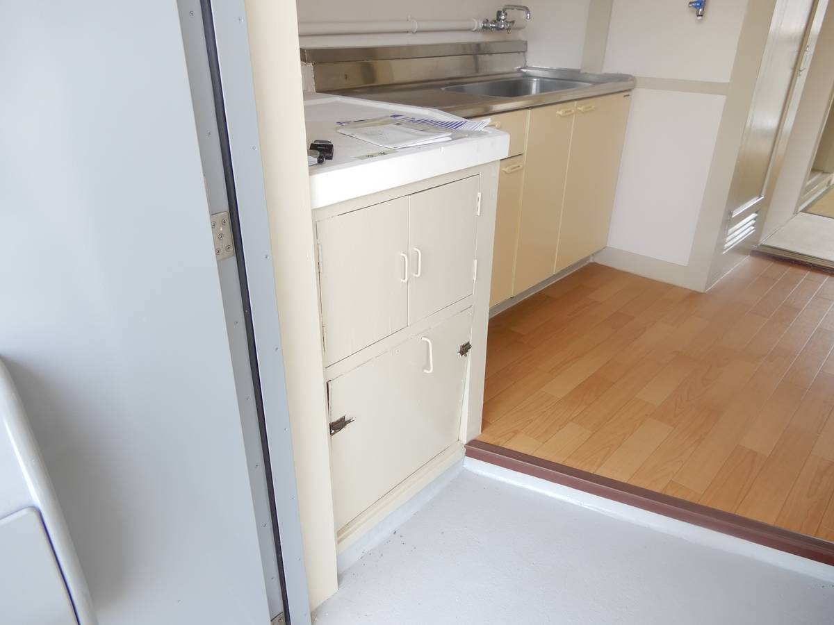 安芸区ビレッジハウス畑賀の玄関