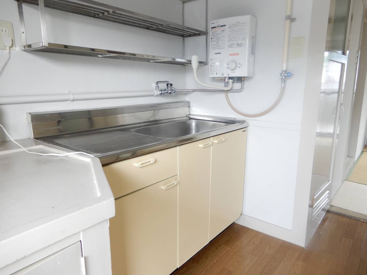 Dapur di Village House Hataga di Aki-ku