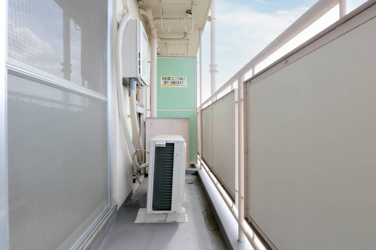 Varanda de Village House Tamashima em Kurashiki-shi