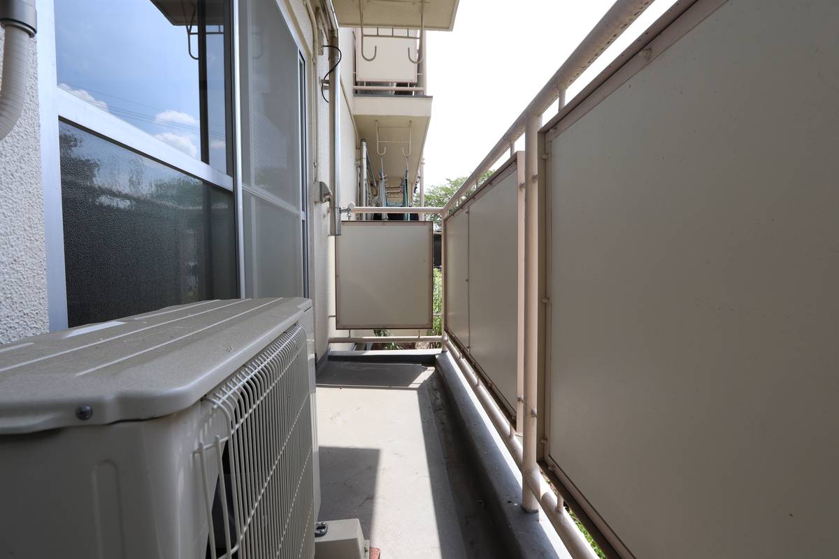 Varanda de Village House Tamashima em Kurashiki-shi