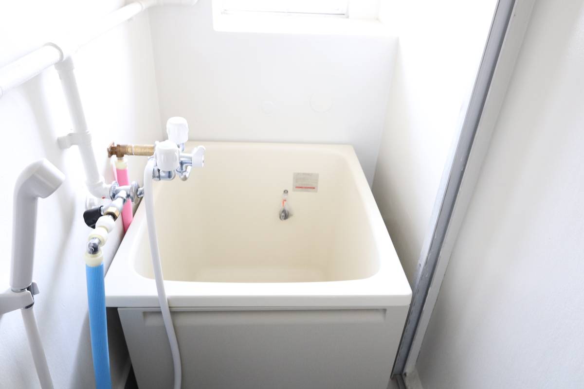 Kamar Mandi di Village House Kinoko di Ibara-shi