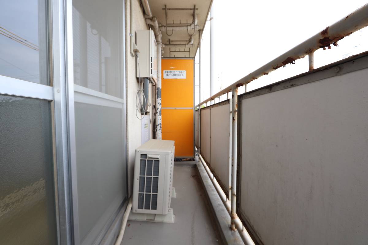 Balkon di Village House Kinoko di Ibara-shi