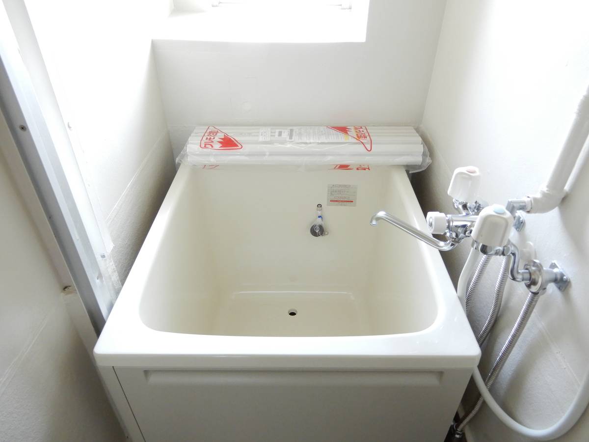 Phòng tắm của Village House Kinoko ở Ibara-shi