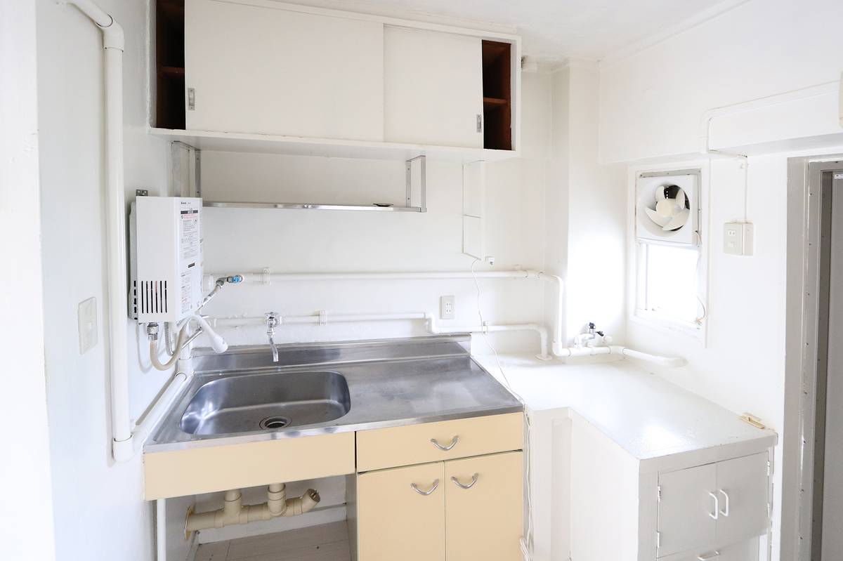 Dapur di Village House Wada di Mihara-shi