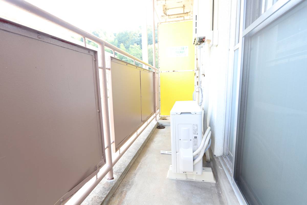 Varanda de Village House Seto em Fukuyama-shi