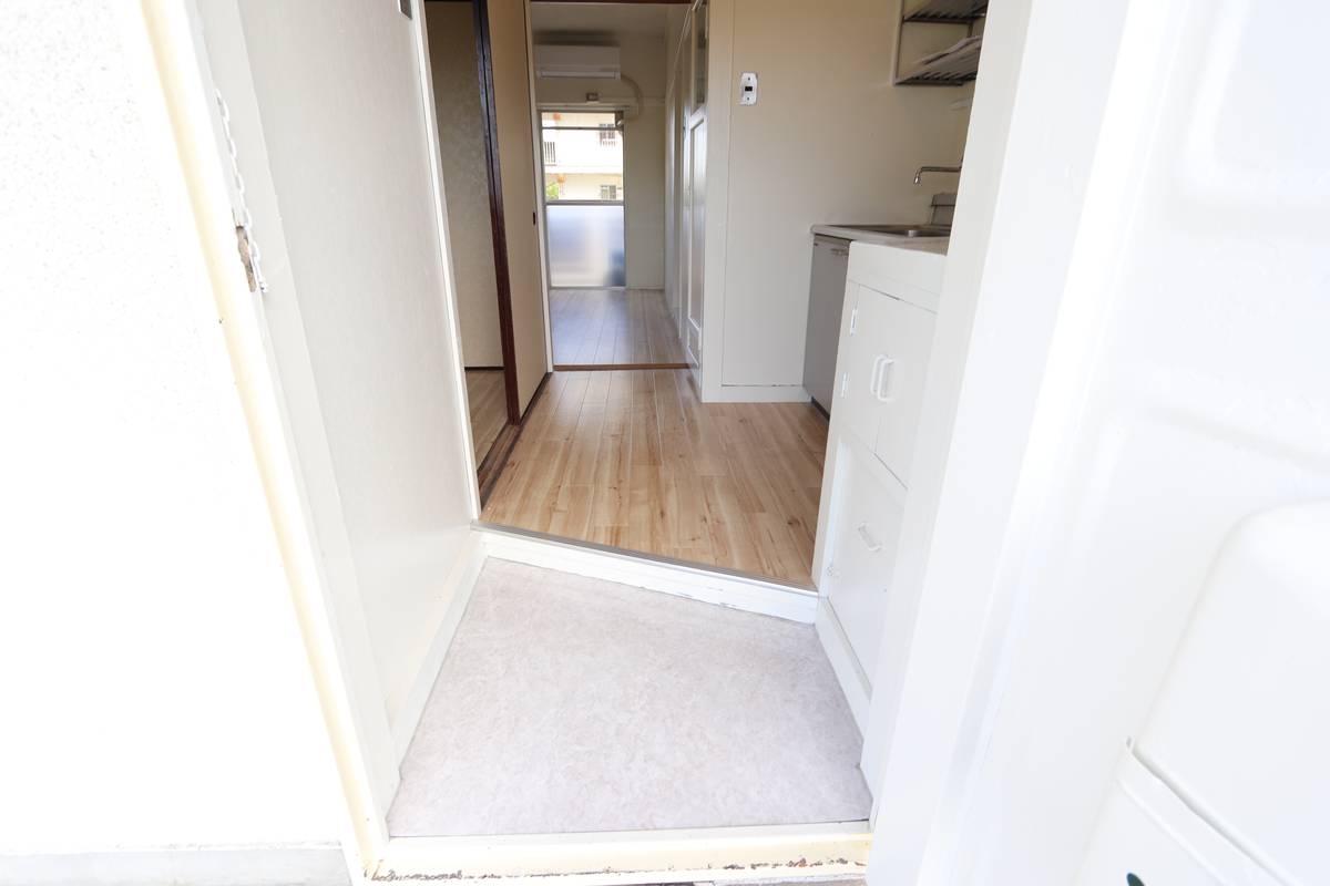 Entrada do apartamento de Village House Seto em Fukuyama-shi