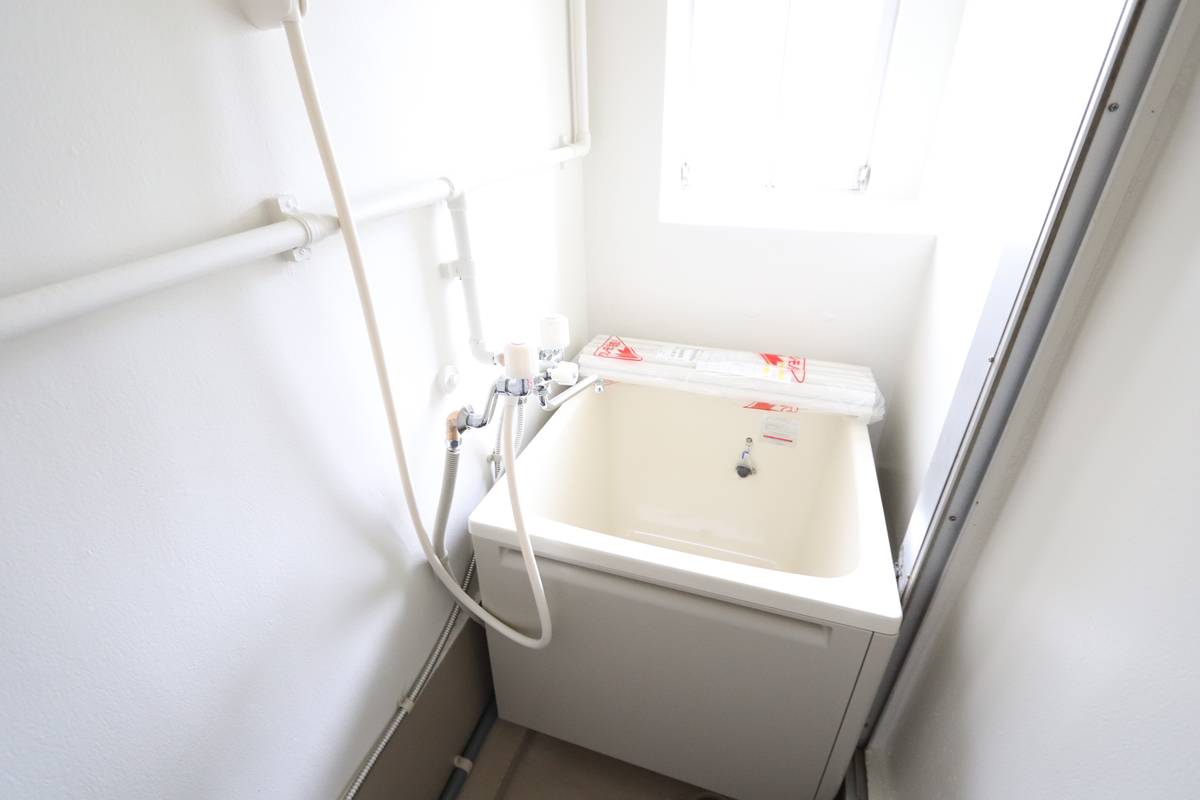Bathroom in Village House Urata in Kurashiki-shi