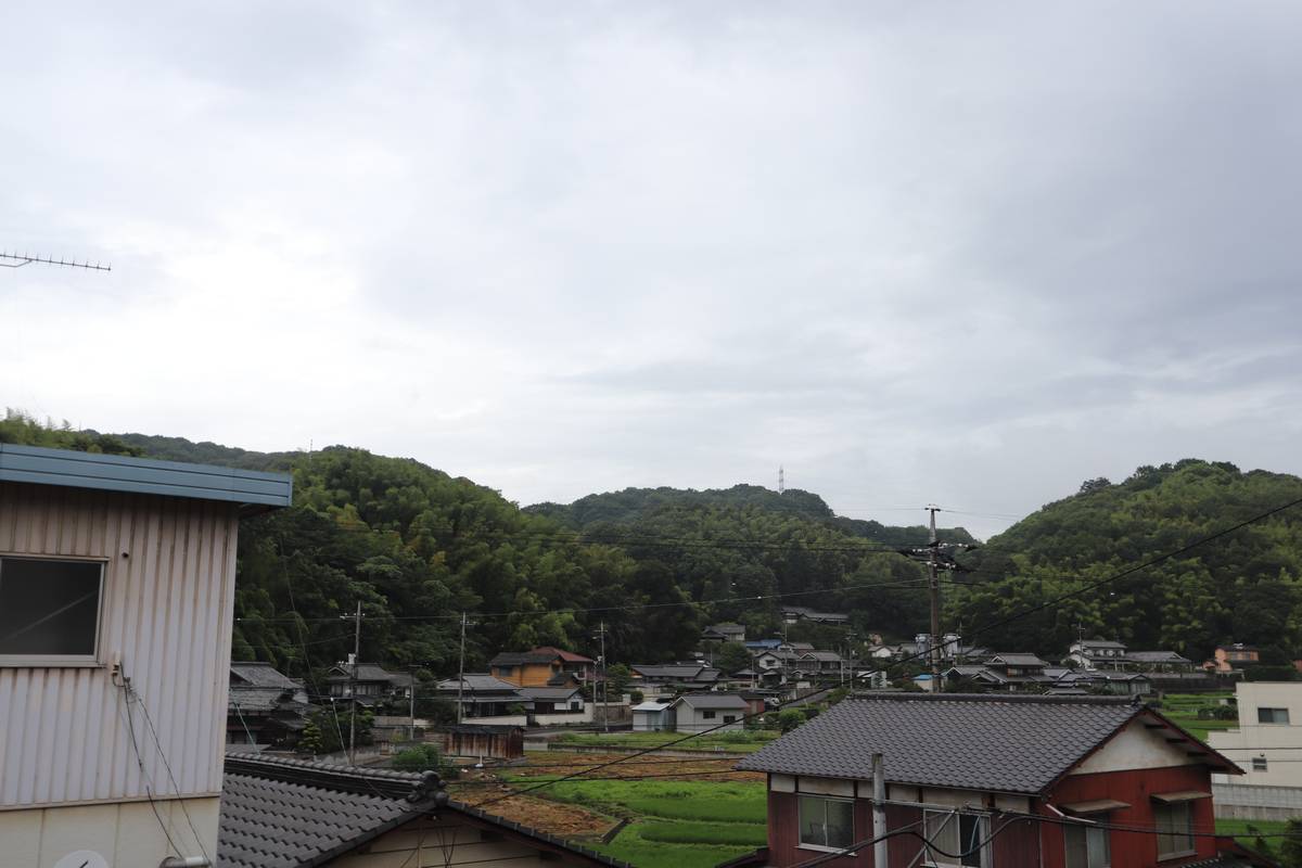 Tầm nhìn từ Village House Urata ở Kurashiki-shi