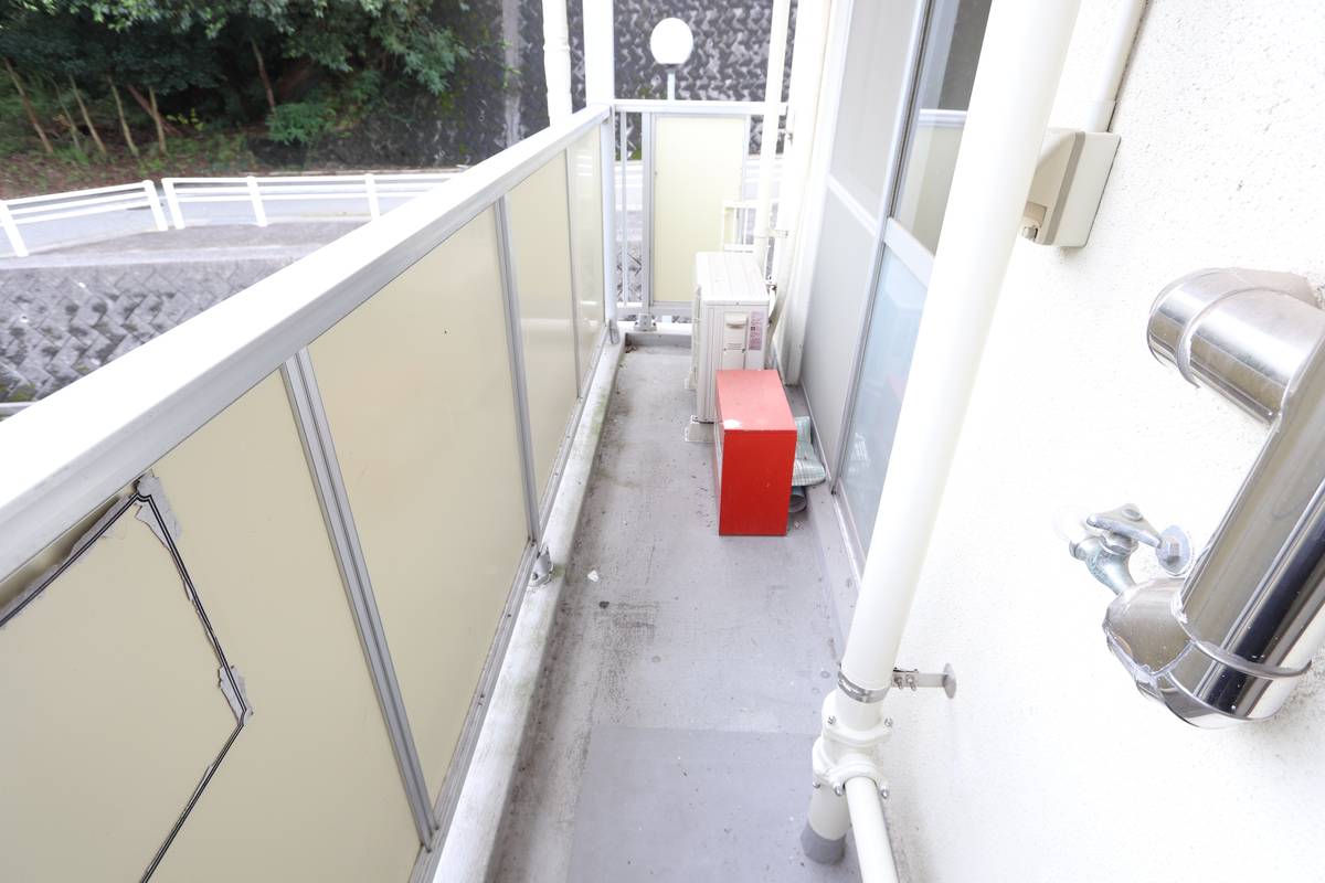 Ban công của Village House Urata ở Kurashiki-shi