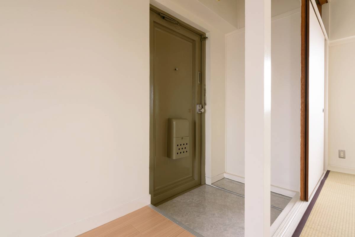 Entrada do apartamento de Village House Miyagasako em Kure-shi