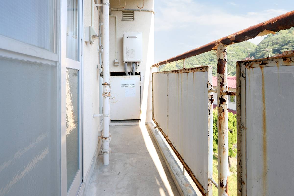 Varanda de Village House Takehara em Takehara-shi