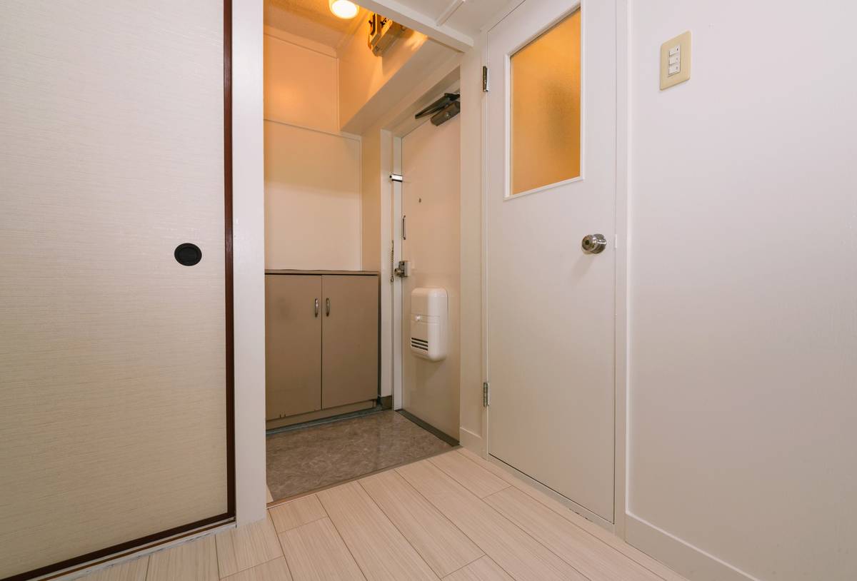 福山市ビレッジハウス神辺第二の玄関