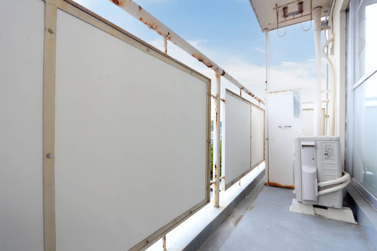 Varanda de Village House Tamahara em Tamano-shi