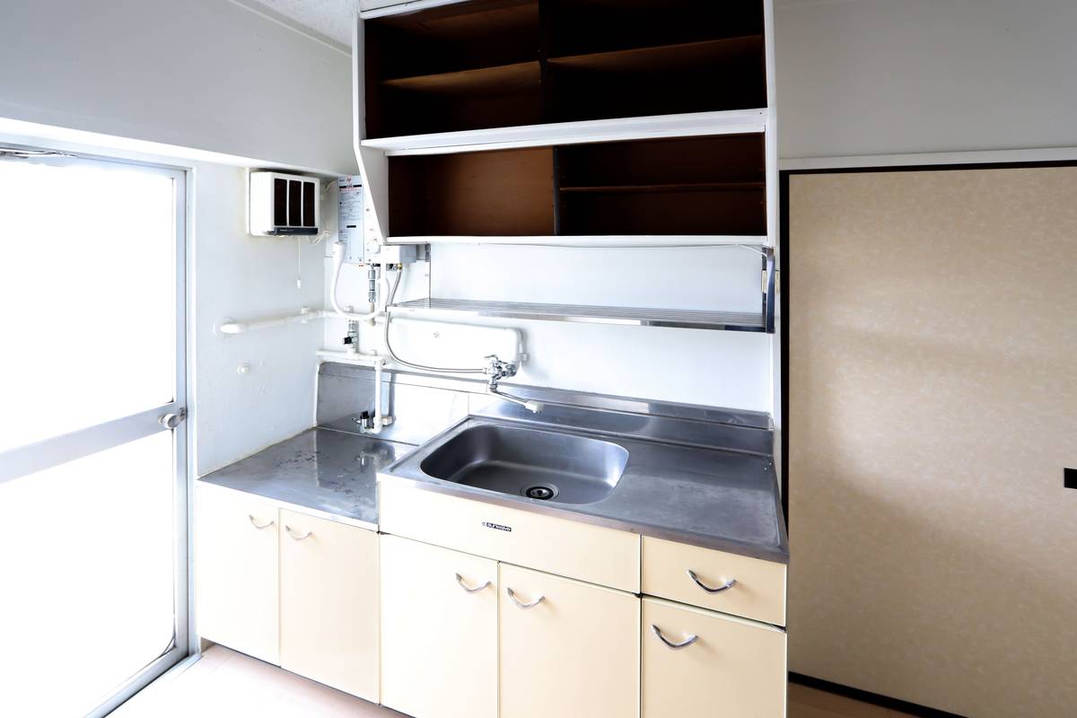 Cozinha de Village House Daimon Dai 2 em Fukuyama-shi