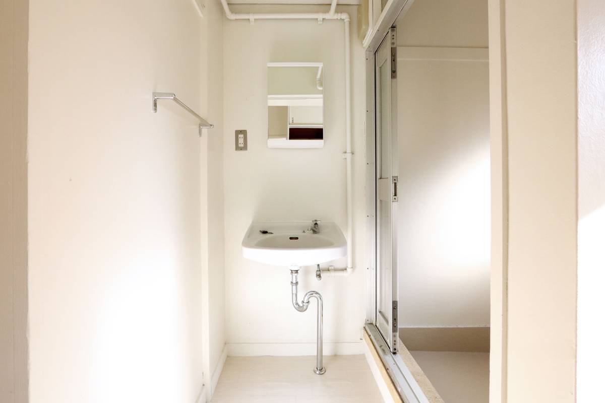 Lavabo de Village House Daimon Dai 2 em Fukuyama-shi