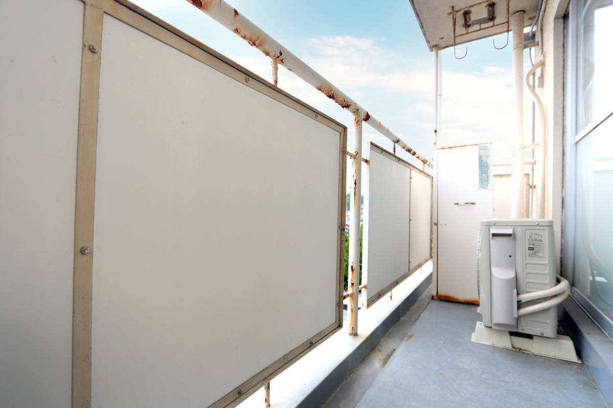 Varanda de Village House Daimon Dai 2 em Fukuyama-shi