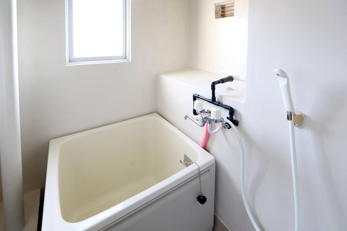 Phòng tắm của Village House Daimon Dai 2 ở Fukuyama-shi