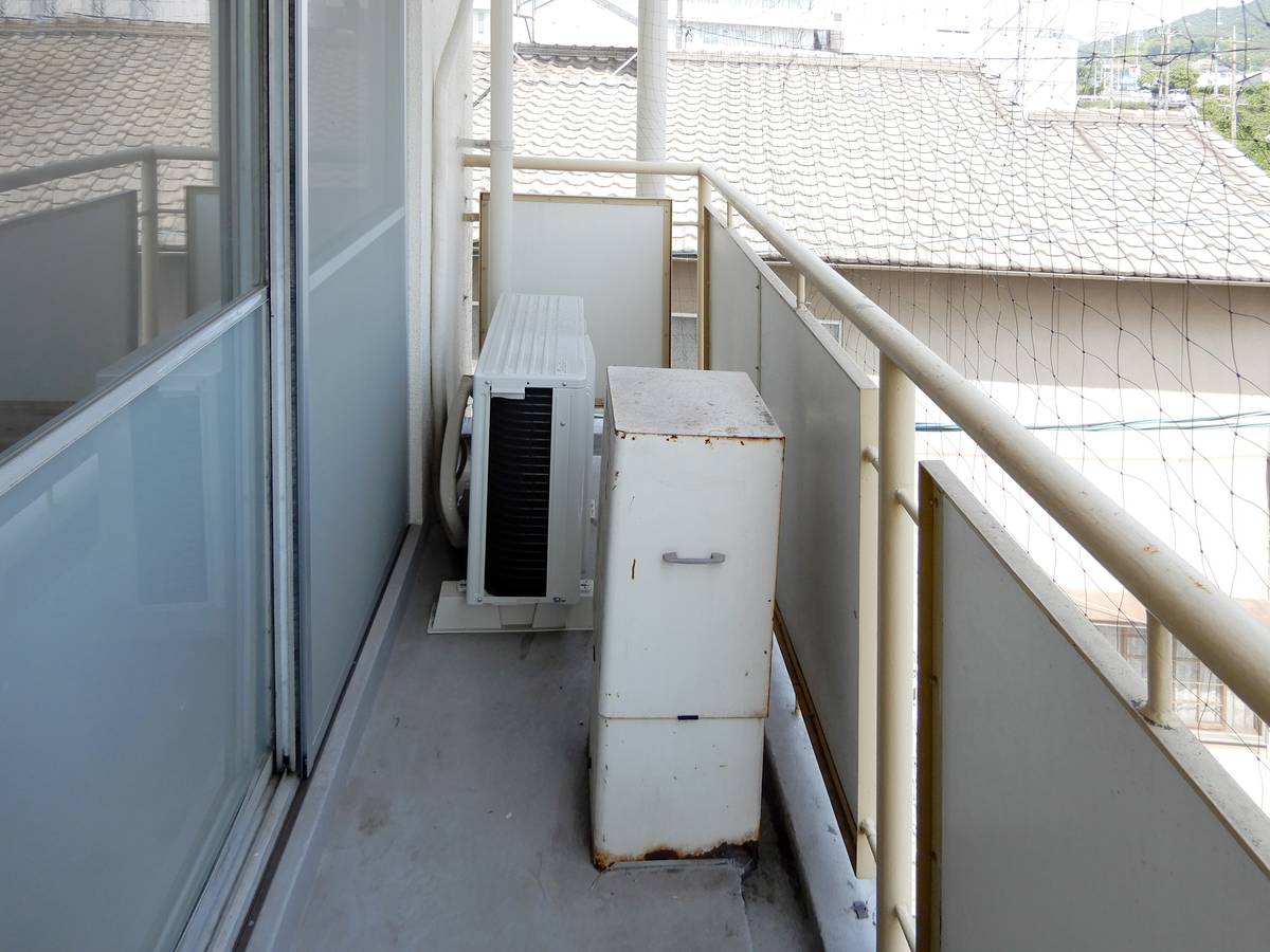 Varanda de Village House Kojima Dai 2 em Kurashiki-shi