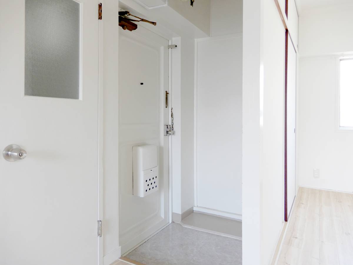 Entrada do apartamento de Village House Kojima Dai 2 em Kurashiki-shi