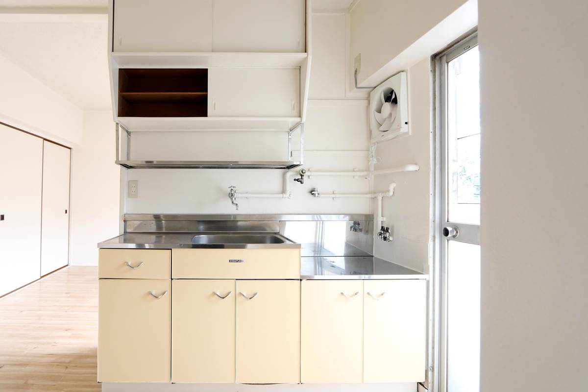 Kitchen in Village House Inari in Kita-ku