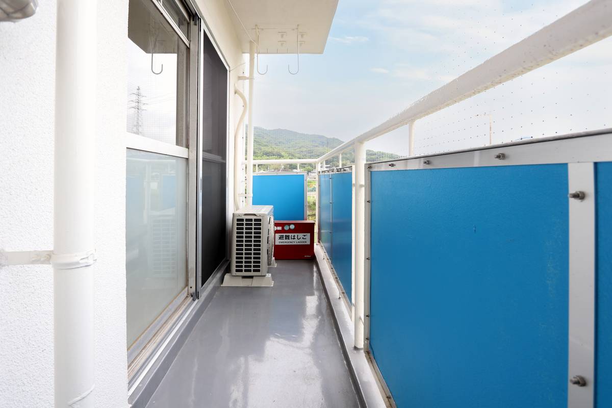 Balcony in Village House Inari in Kita-ku