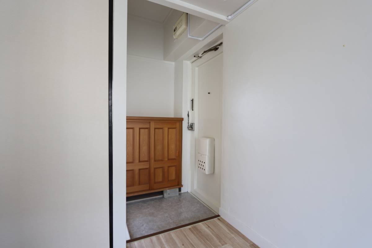 倉敷市ビレッジハウス真備第二の玄関