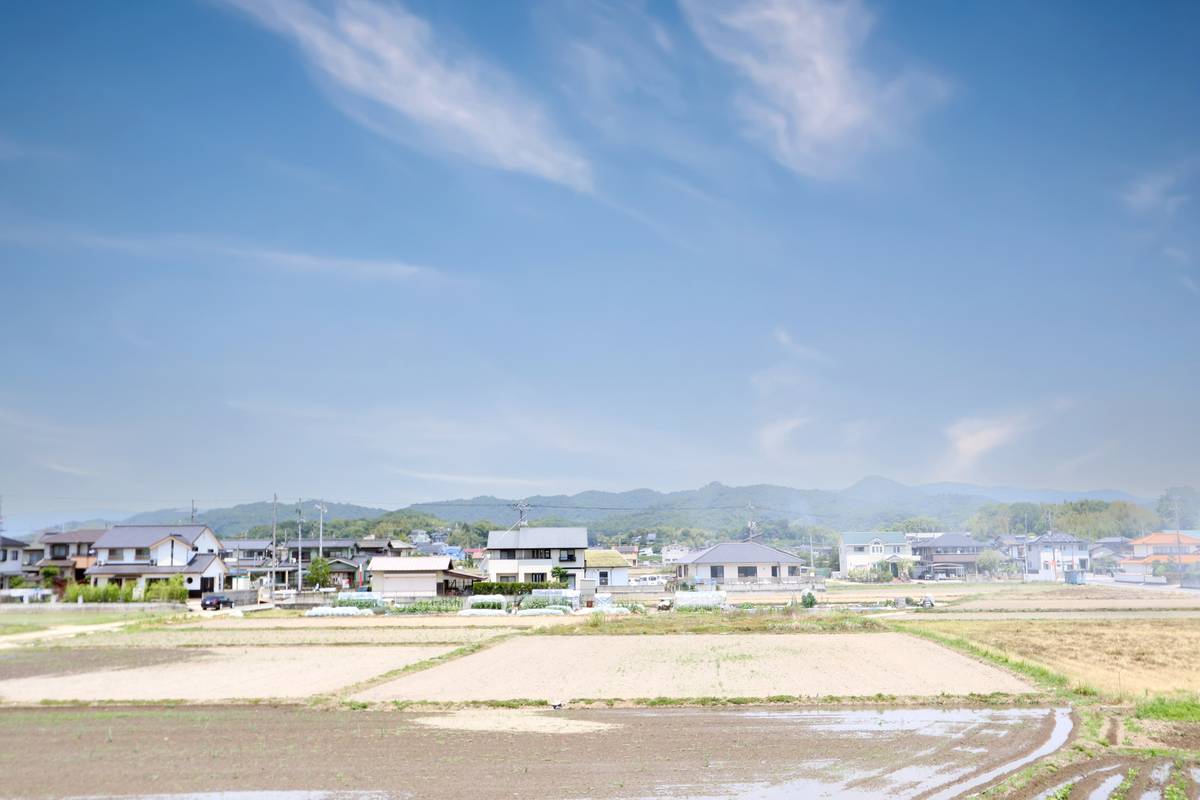 倉敷市ビレッジハウス真備第二の眺望