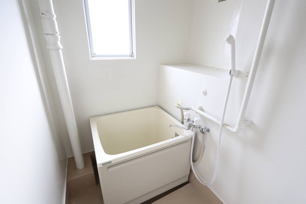 Phòng tắm của Village House Imaho ở Kita-ku