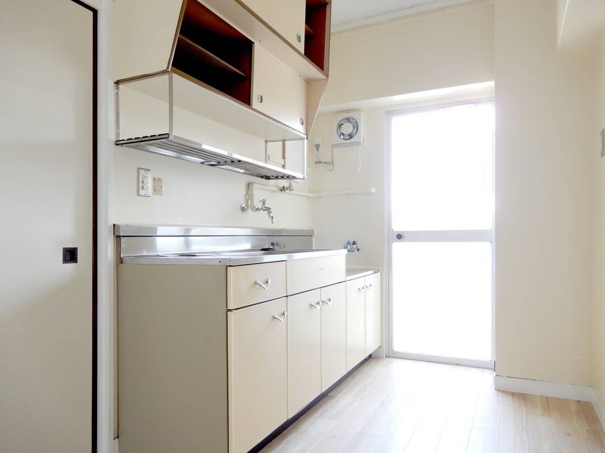 Cozinha de Village House Shiroeda em Izumo-shi