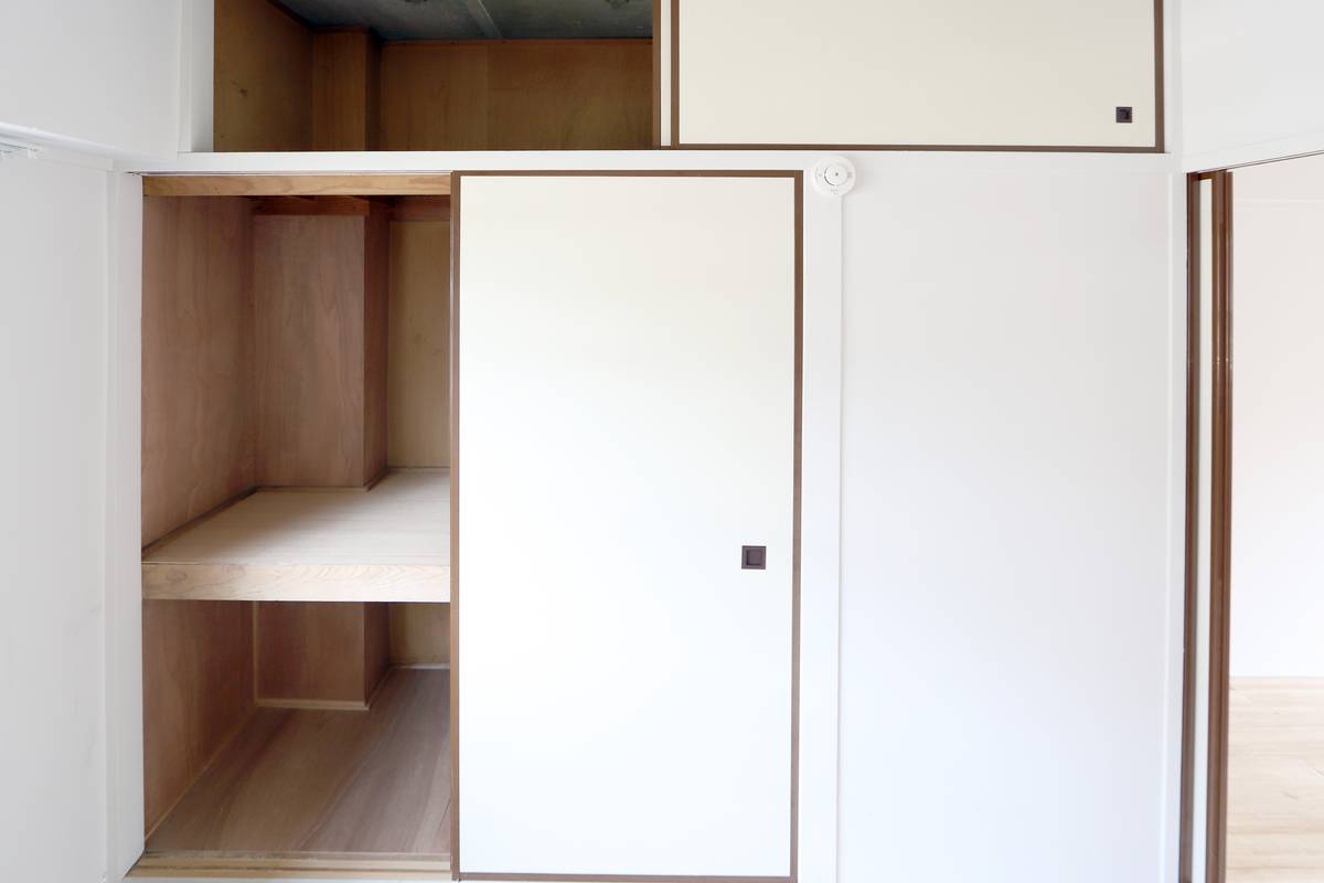 Khu vực chứa đồ của Village House Yoneda ở Kurayoshi-shi