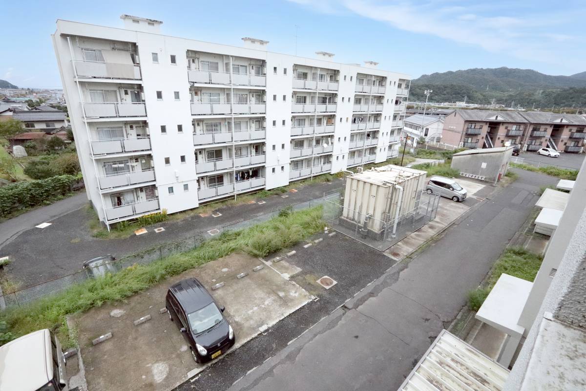 倉吉市ビレッジハウス米田の眺望