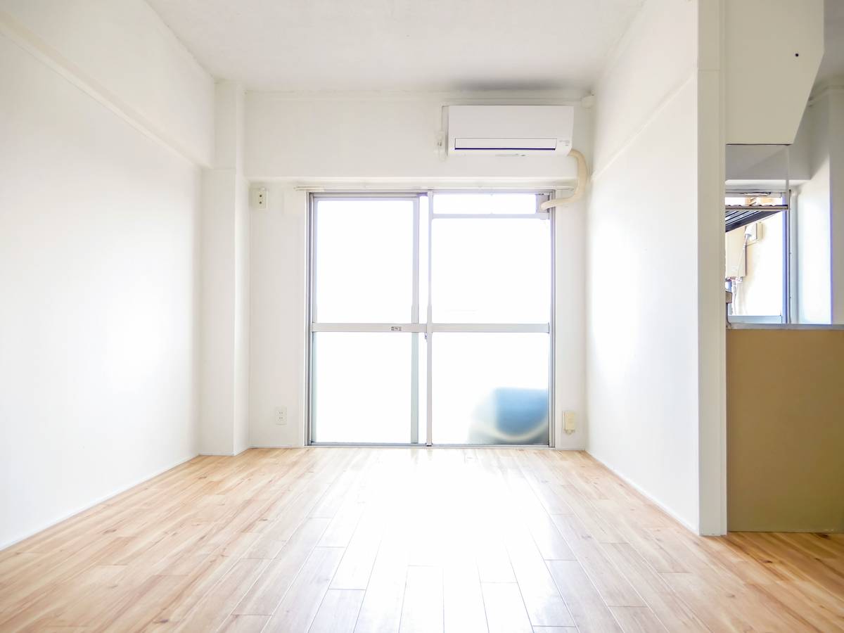 倉吉市ビレッジハウス米田のリビング