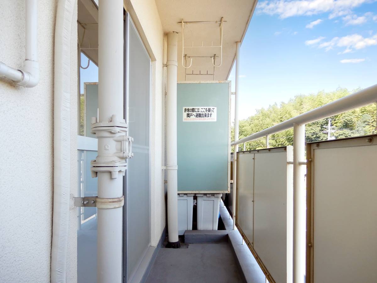 Balkon di Village House Ganmanji di Miyoshi-shi