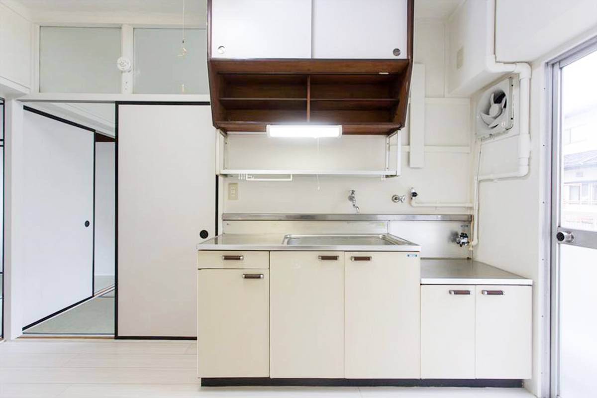 三次市ビレッジハウス願万地のキッチン