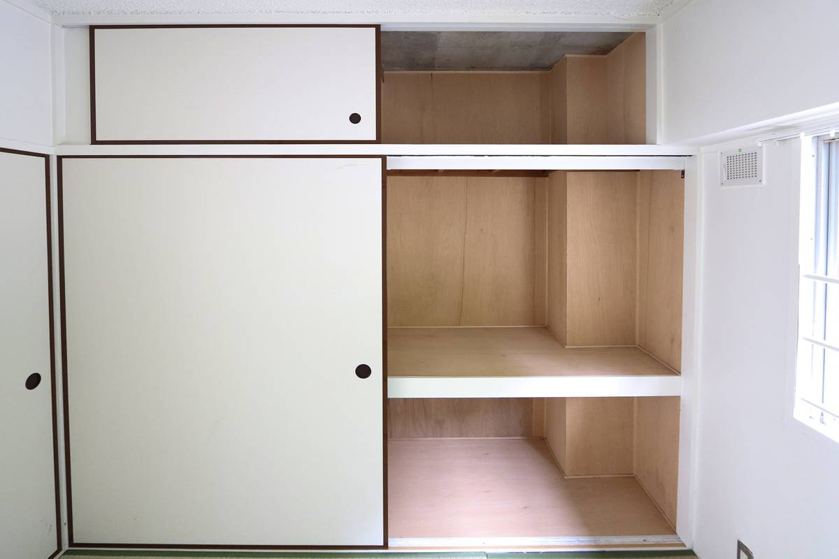 三次市ビレッジハウス願万地の収納