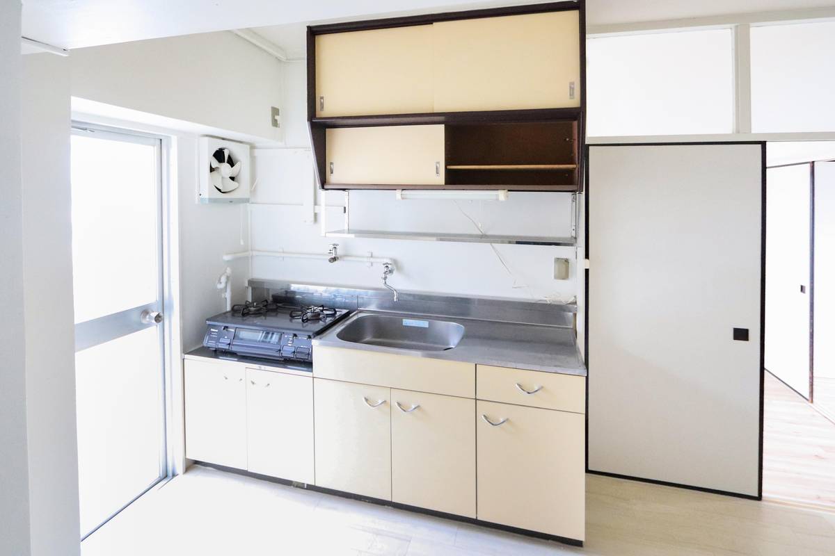 Cozinha de Village House Tonari Higashi em Yonago-shi