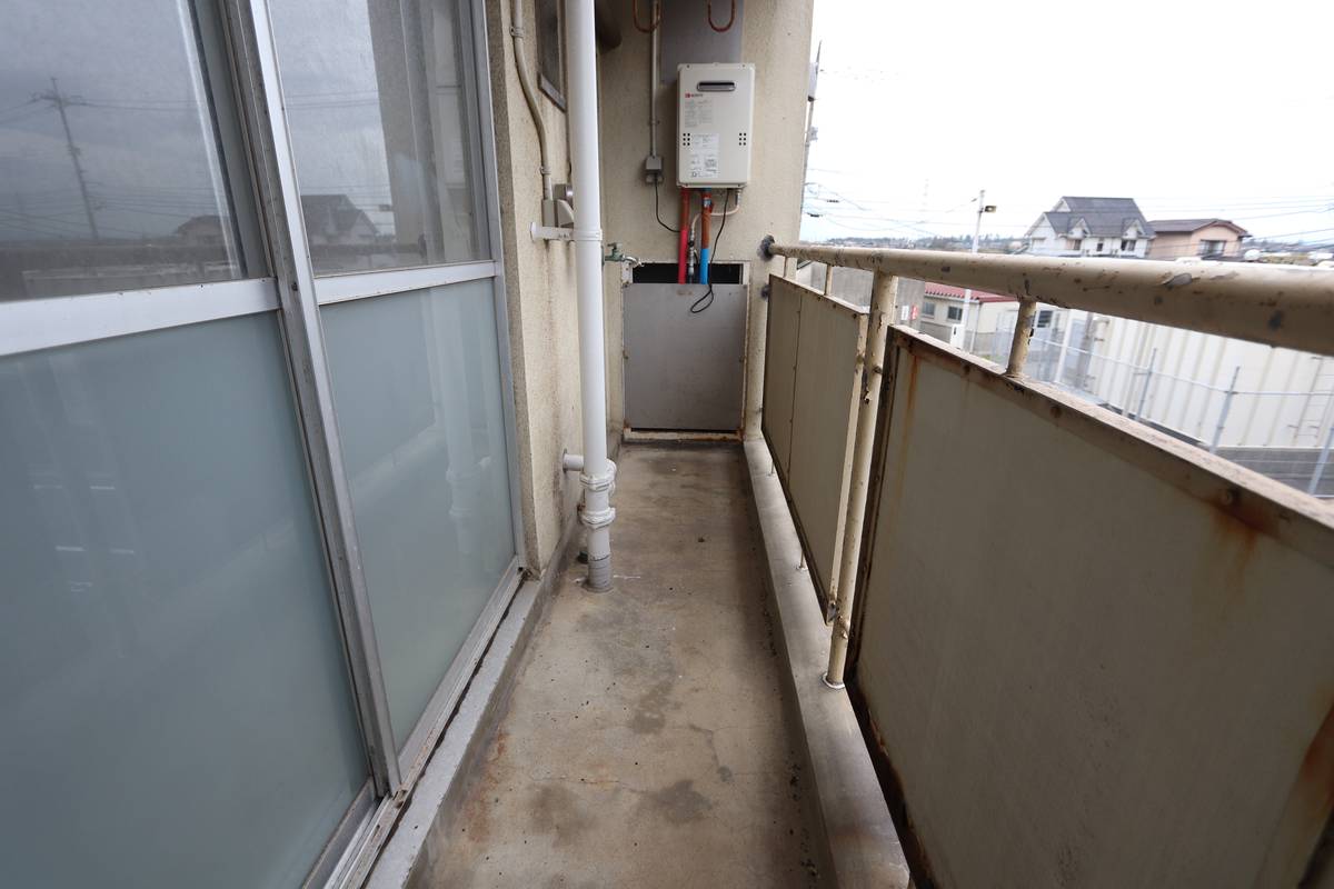 Balcony in Village House Tonari Higashi in Yonago-shi