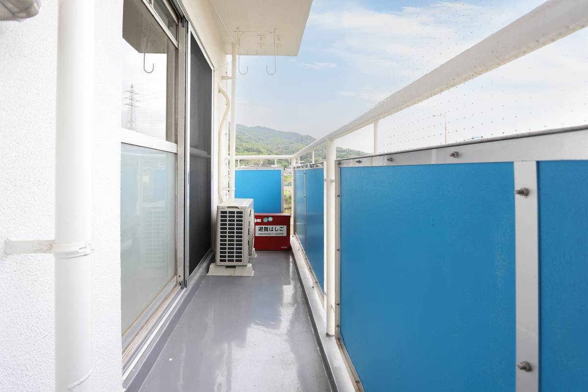 Balkon di Village House Kute di Oda-shi